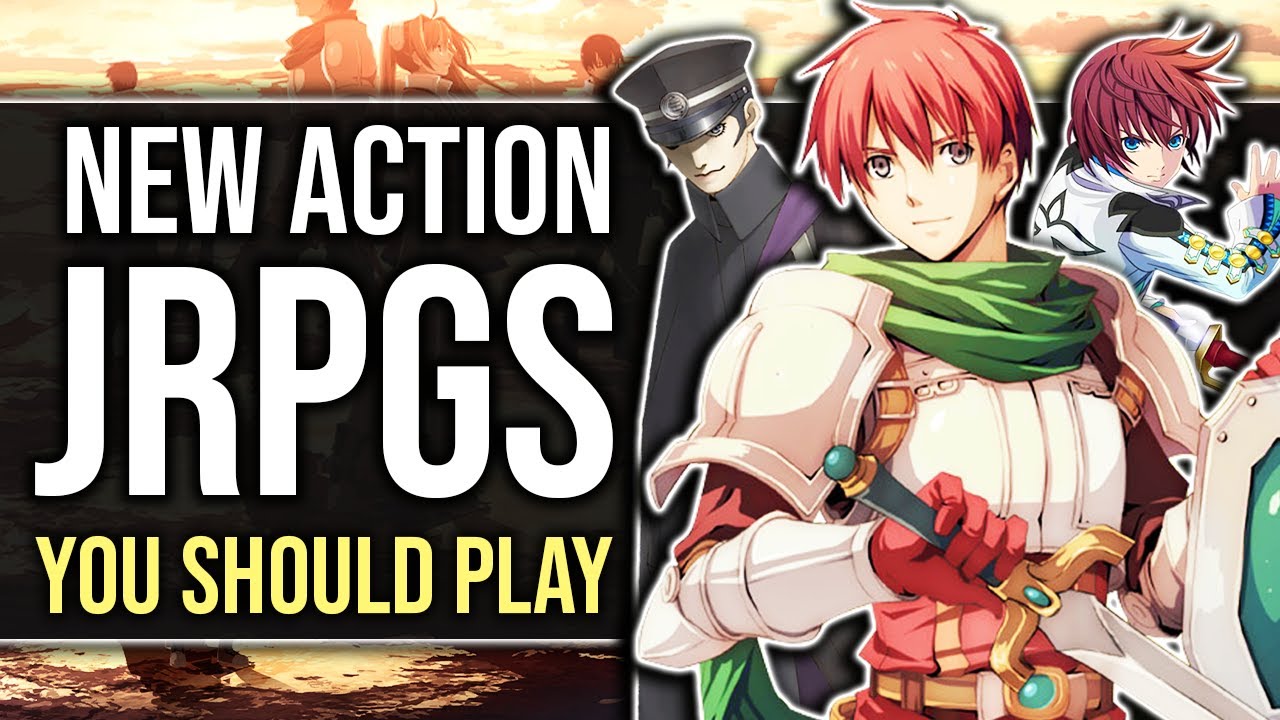 10 лучших НОВЫХ JRPG-игр в жанре экшен, в которые стоит сыграть в 2025 году!