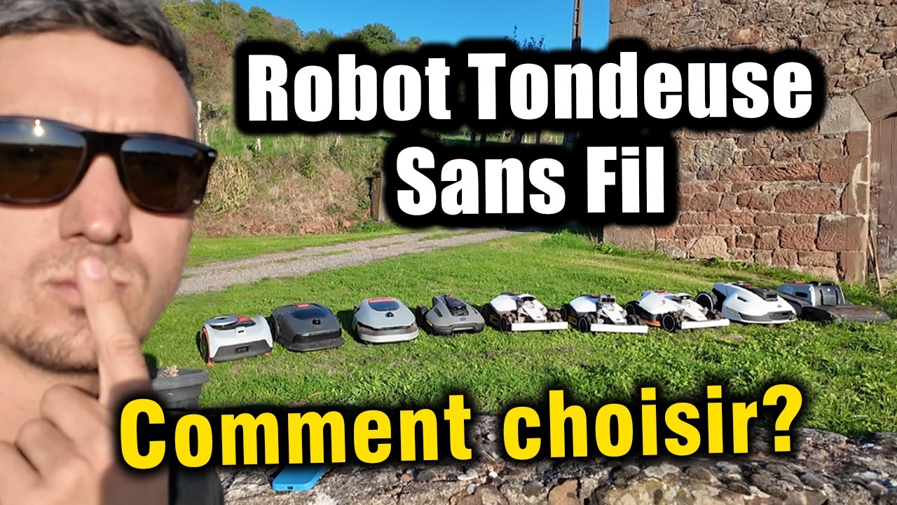 Comment Choisir un Robot Tondeuse Sans Fil Périphérique et Lequel est le Meilleur ?