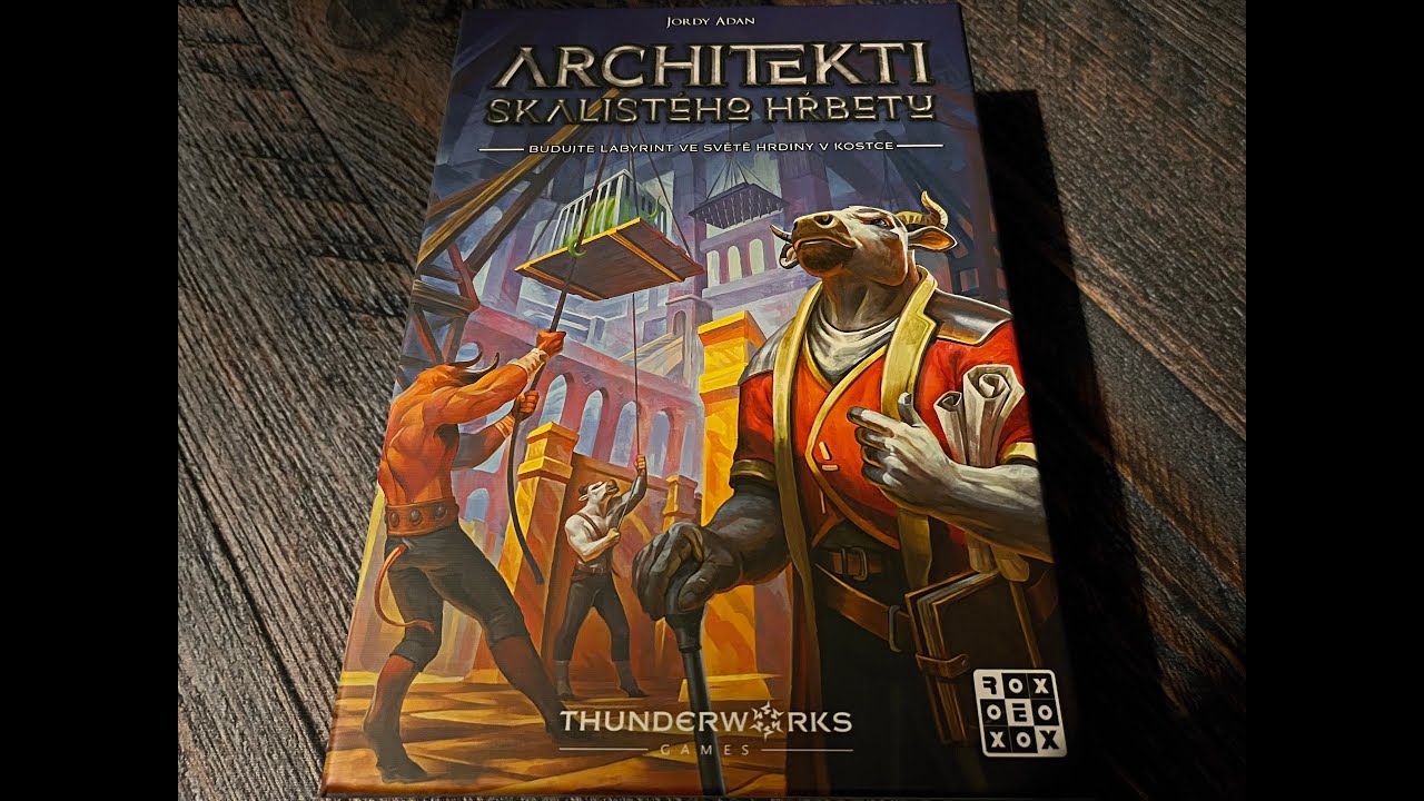 Architekti Skalistého hřbetu - sólo gameplay + pravidla