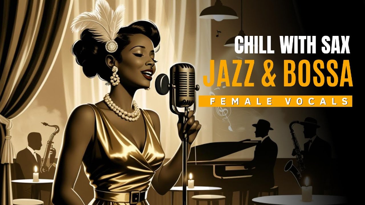 Sunset Lounge | Smooth Jazz & Bossa Nova Chill with Sax & Female Vocals