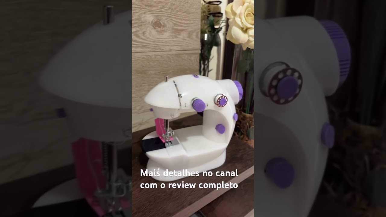 Comprei a mini máquina da shopee e ela funciona mesmo! Vem para o review completo ✨ 