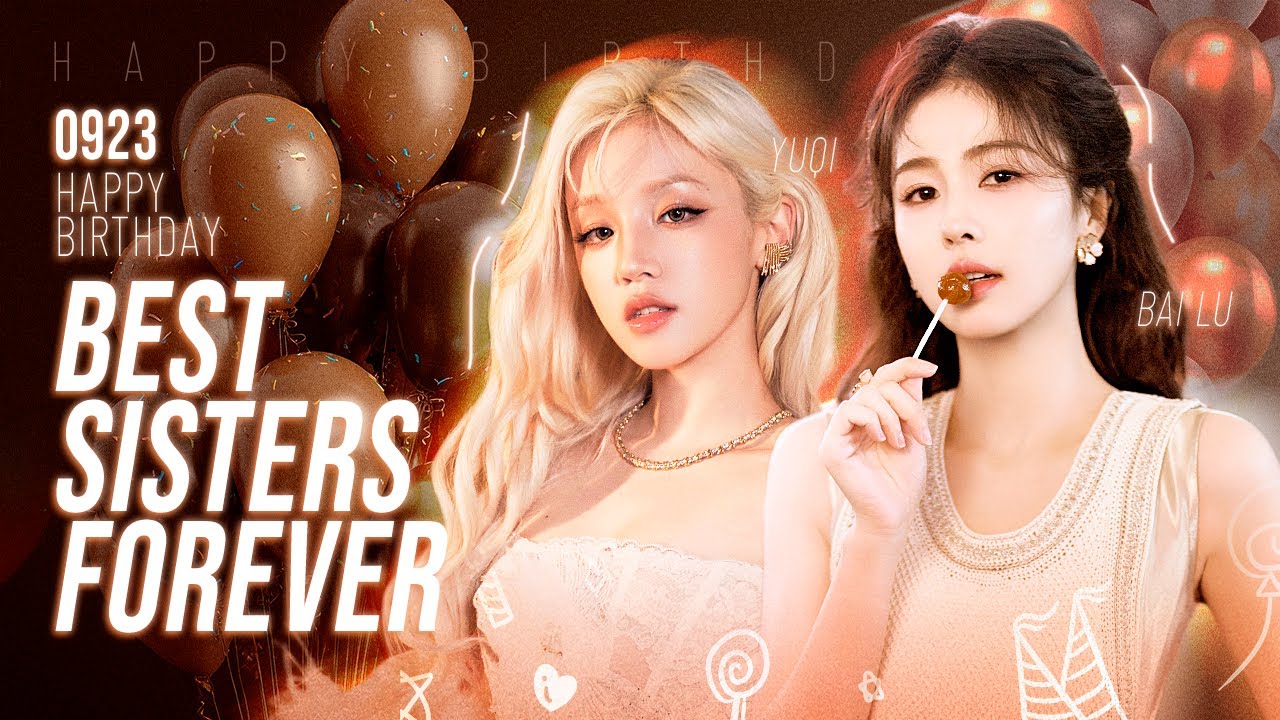 Best 923 sisters forever 🧸💕 YUQI & Bai Lu light up every moment together on Keep Running!