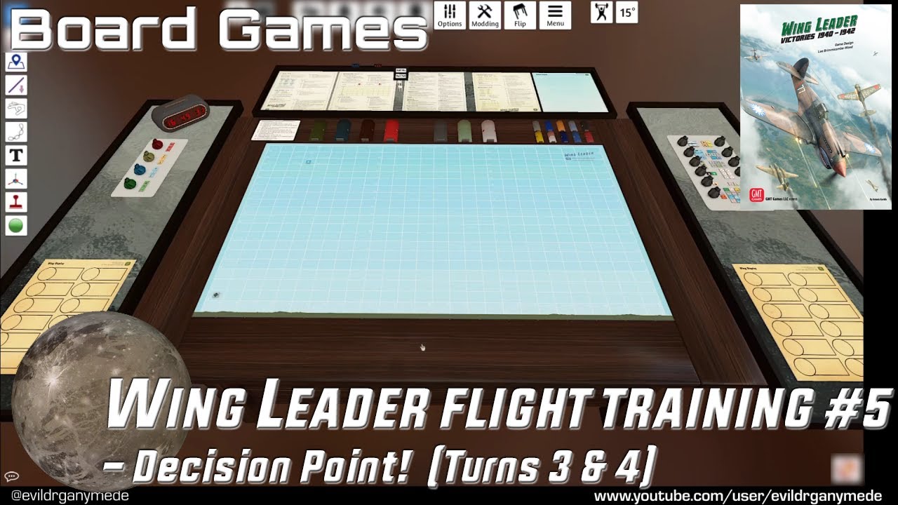 Wing leader Flight Training #5 - Decision Point! (Turns 3 & 4)