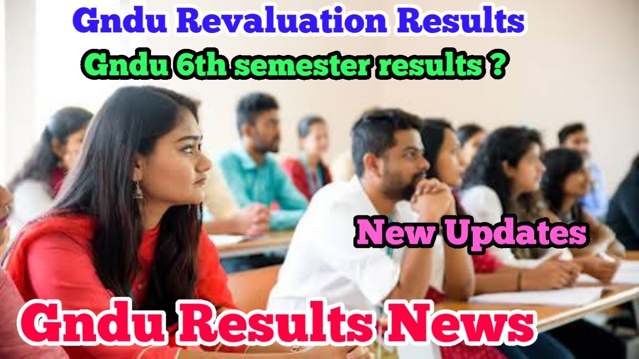 Gndu Revaluation Results || Gndu Results Declared || Gndu Results News || Gndu Even semester result