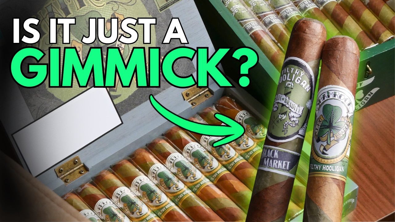 Обзор сигары Alec Bradley Filthy Hooligan Barber Pole 2026 Shamrock | Это просто рекламный трюк?