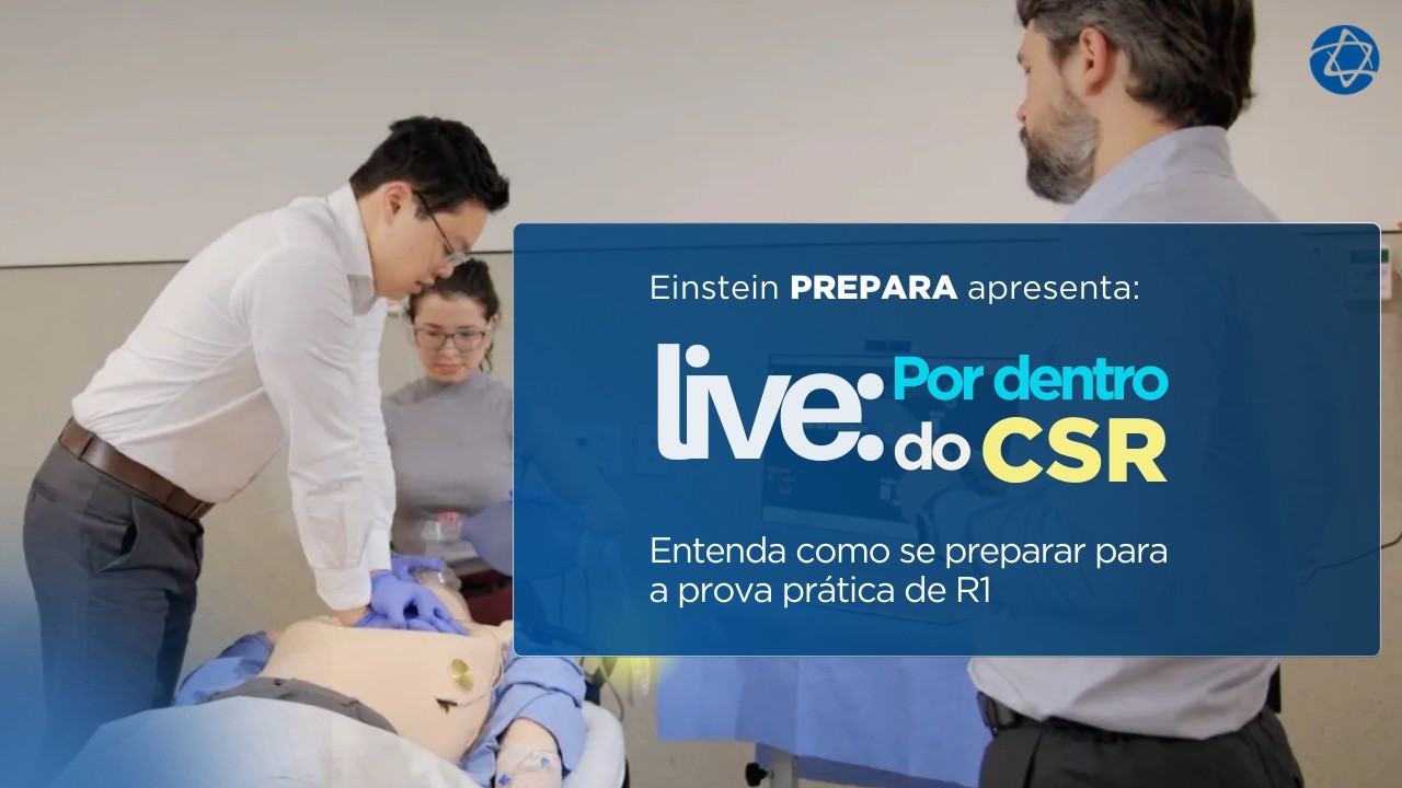 Ao vivo: Como Treinar Para a Prova Prática de R1 | Einstein Prepara