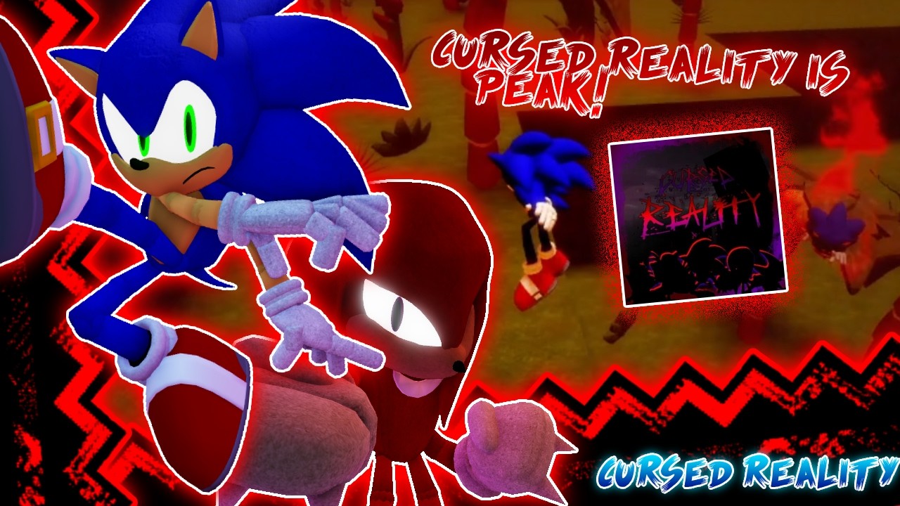 Cursed Reality Playtest Released, ITS PEAK?! | Sonic.EXE: Cursed Reality Playtest Sonic Gameplay