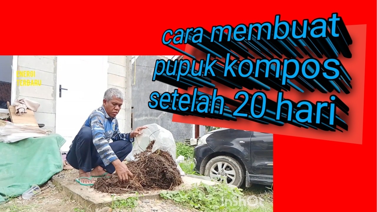 Cara membuat kompos setelah 20 hari apa perubahannya