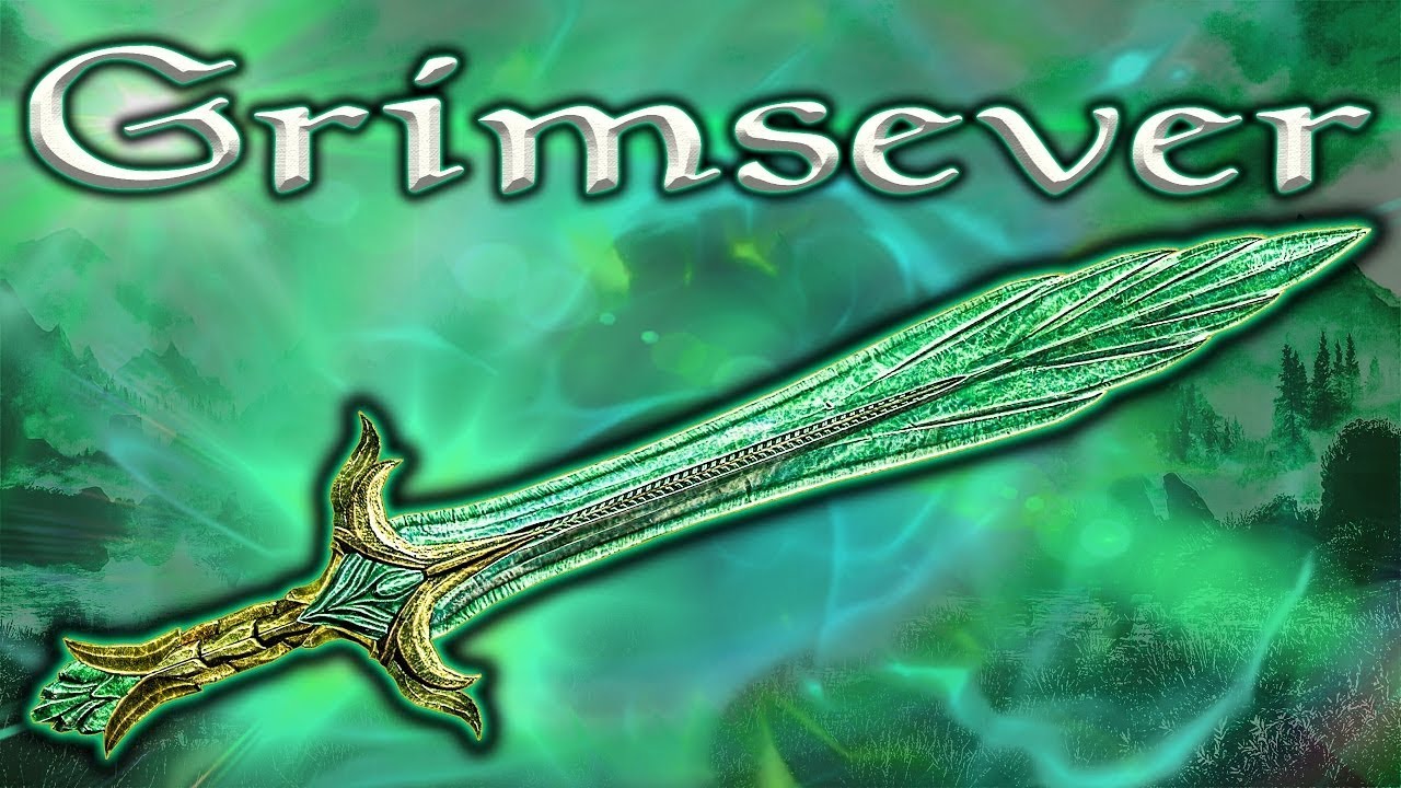 Skyrim SE - Grimsever - Руководство по уникальному оружию