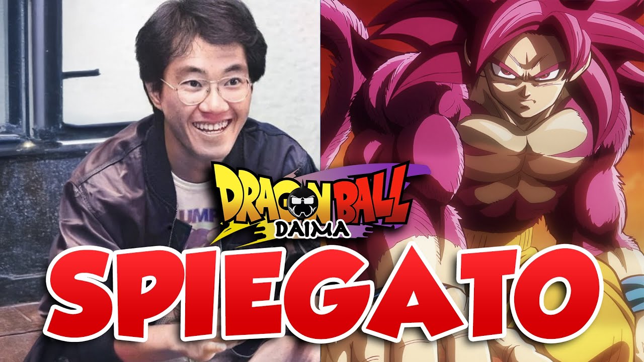 RAGAZZO SPIEGA COME AKIRA TORIYAMA HA FATTO DRAGON BALL DAIMA