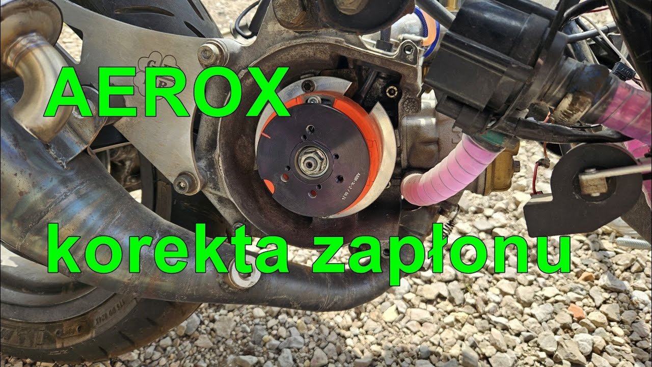 Aerox - korekta zapłonu