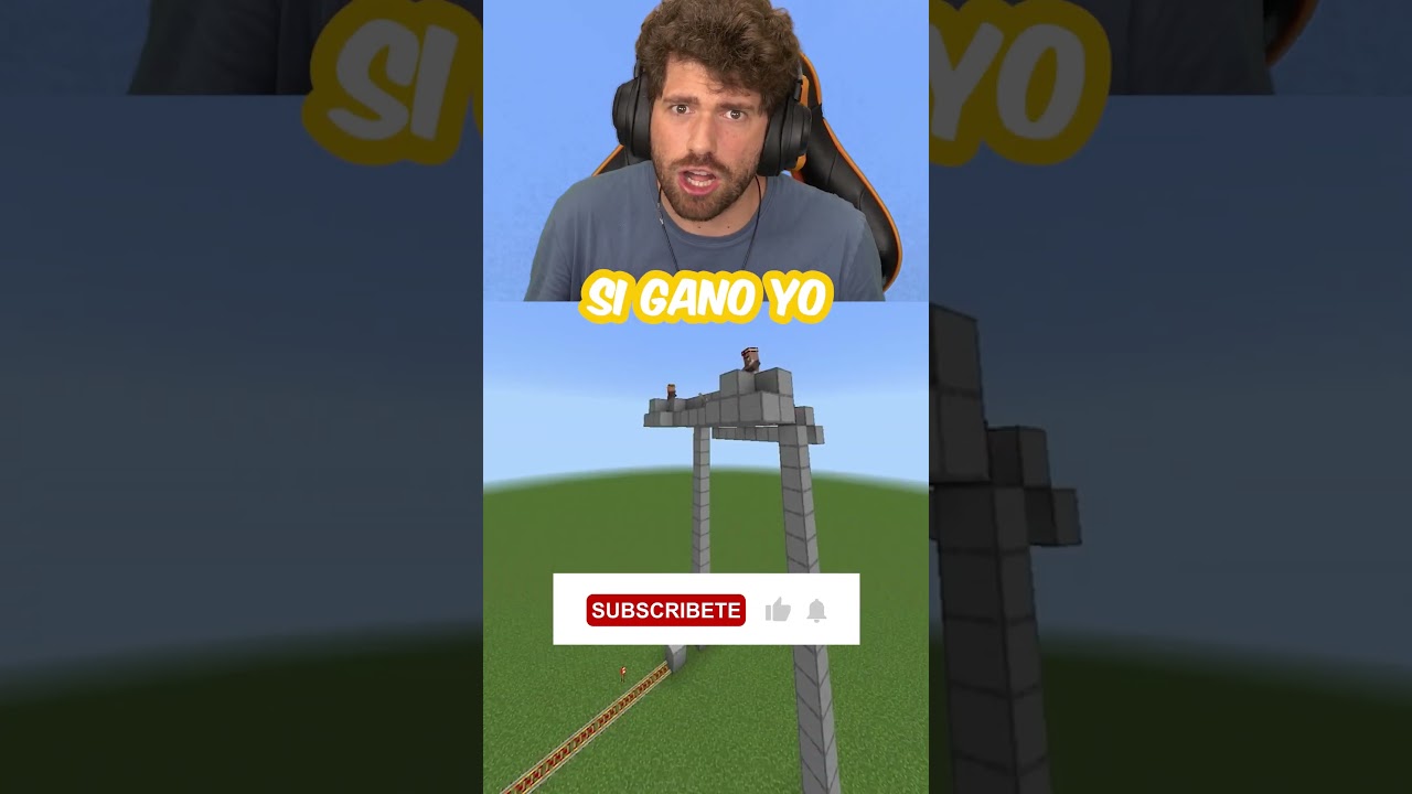 La CARRERA de MINECRAFT MÁS INSANA!! 😂 Minecraft GAS GAS 