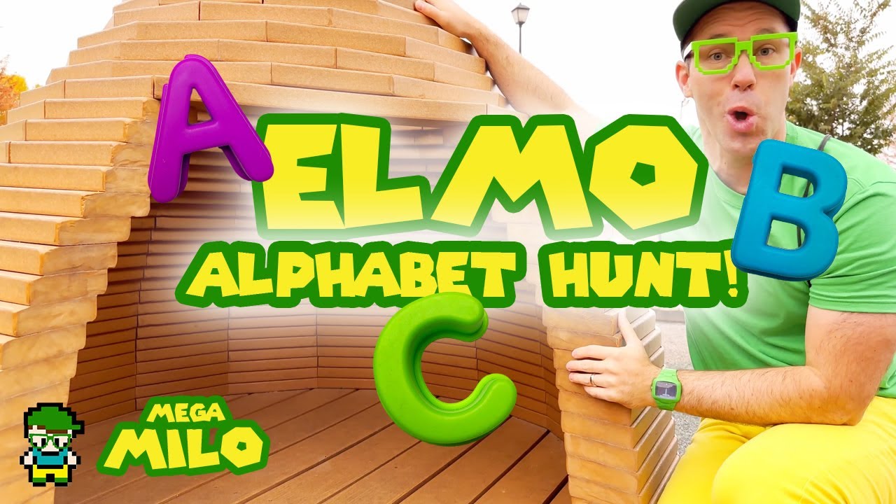 Elmo Letters A, B, and C! | MEGA MILO
