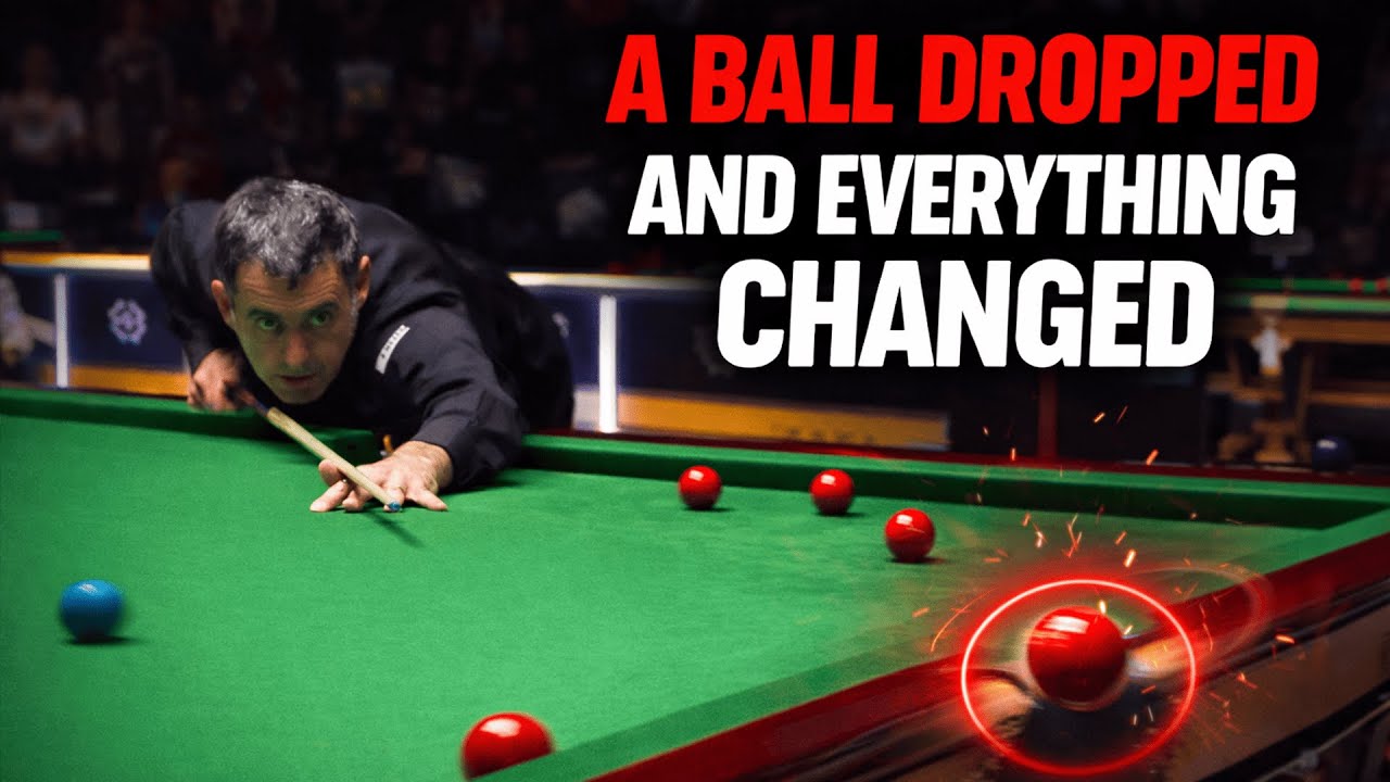 One Ball Changed the Frame – Ronnie O’Sullivan | German Masters 2026