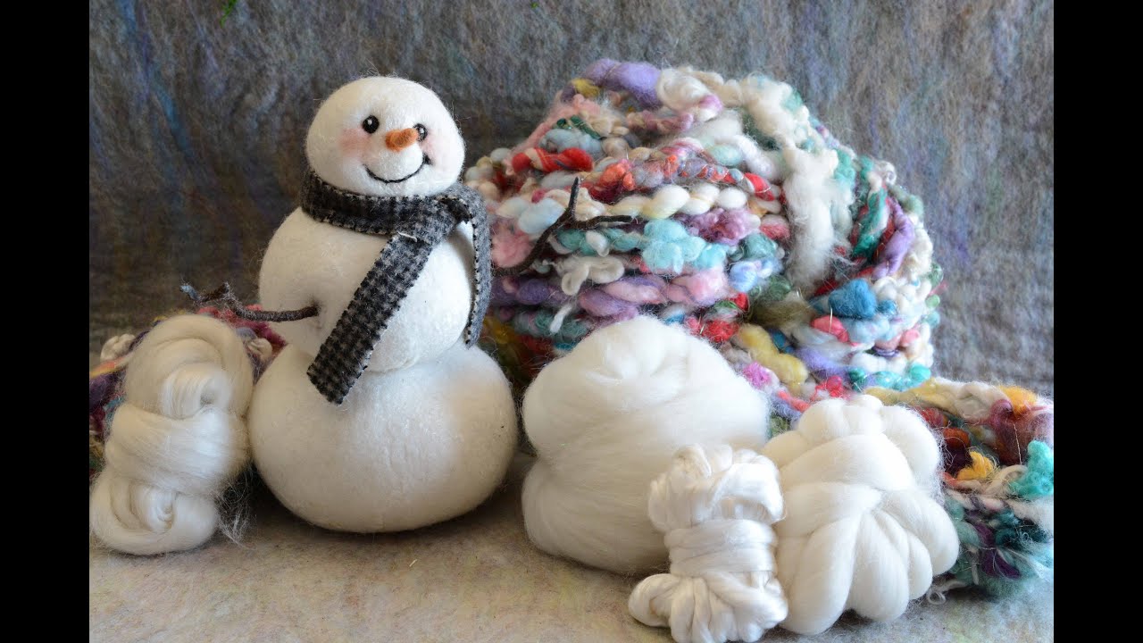Snowman Felt Along