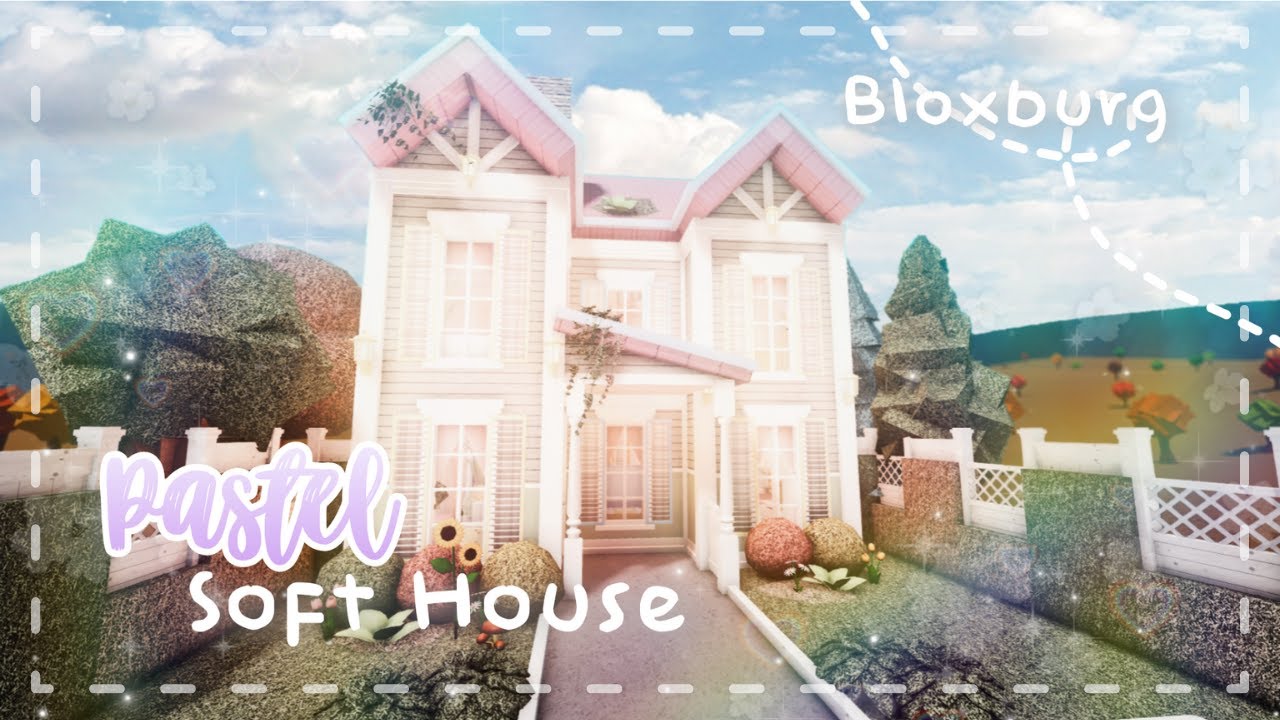 Roblox Bloxburg - Soft Pastel Two-Story House - Minami Oroi