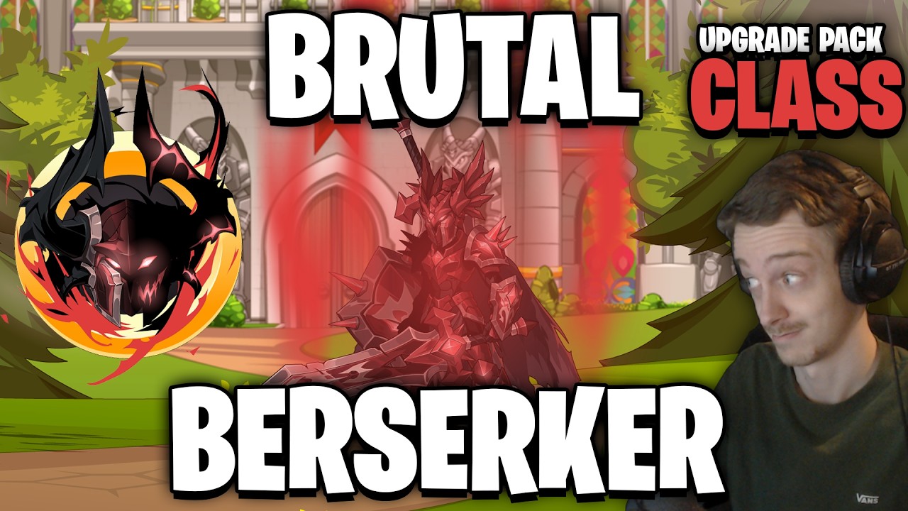 AQW Brutal Berserker CLASS New Upgrade Pack! AQWorlds