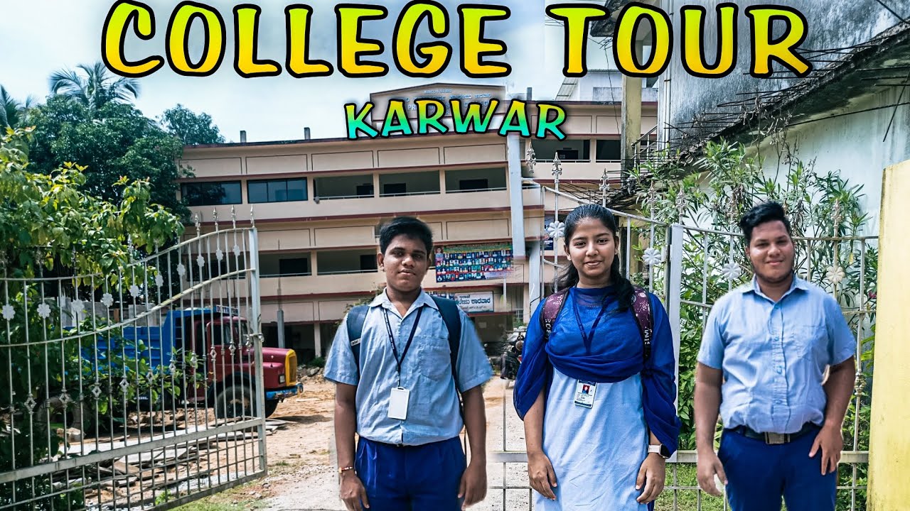 College tour /Karwar|#hindivlog #karnataka#karwar#collegevlog.vlog 38
