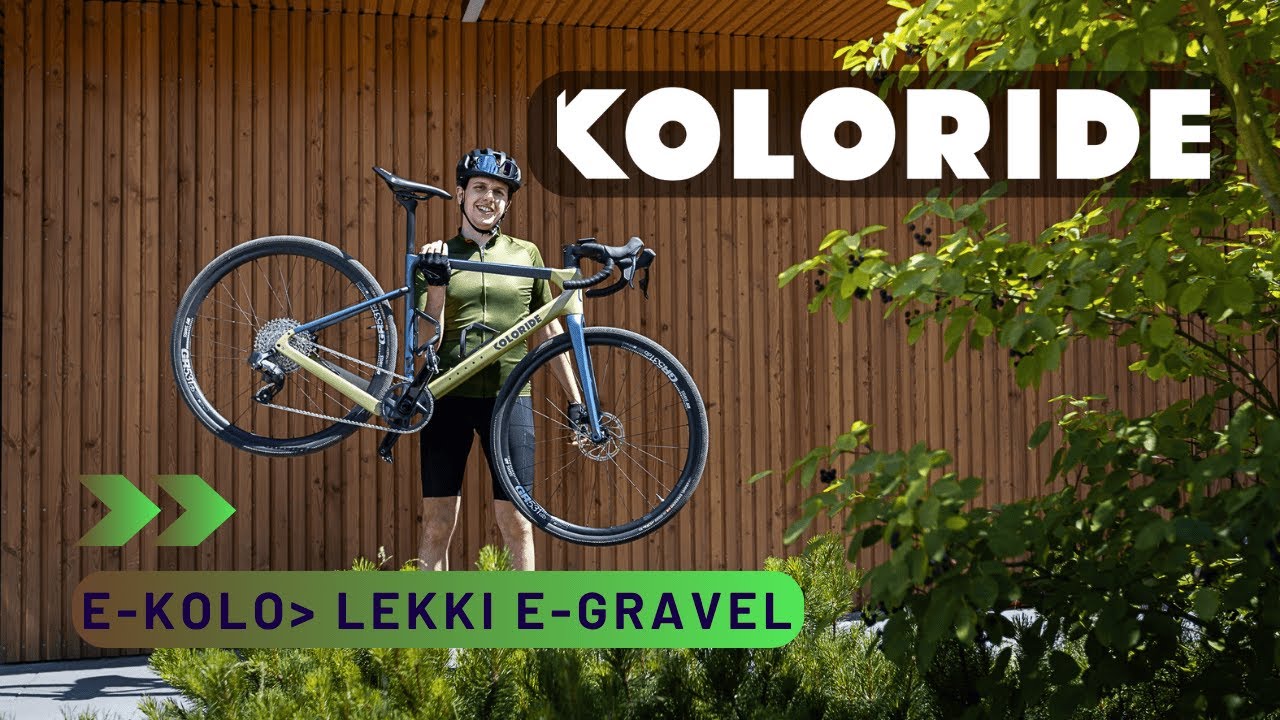 KOLORIDE E-Kolo - lekki e-GRAVEL