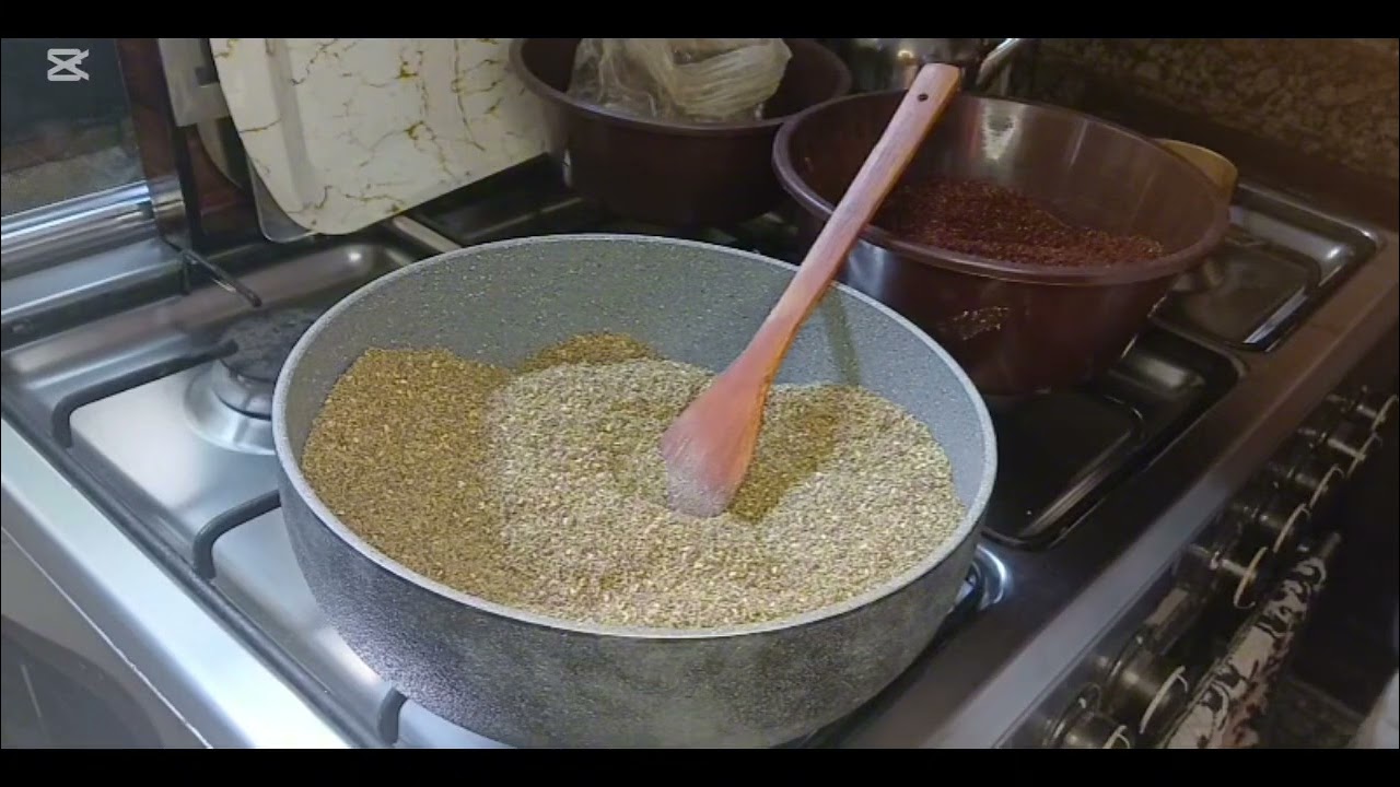 سر خلطة الزعتر اللبناني الأصلية 🌿 لمناقيش طيبة وشهية!