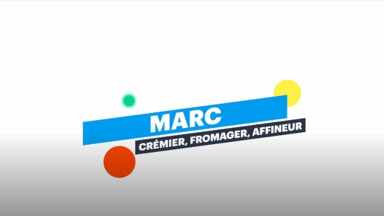Marc, crémier, fromager, affineur