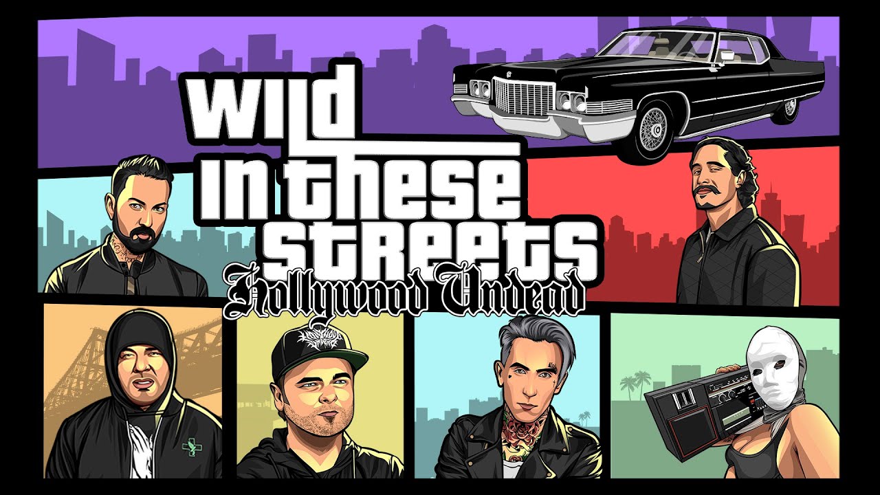 Hollywood Undead  - Wild In These Streets (Official Lyric Video)