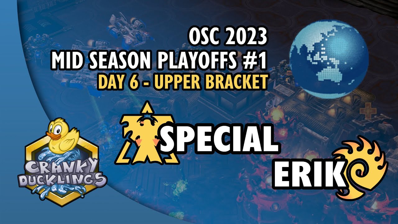 SpeCial vs Erik - TvZ | #OSC 2023 Mid Season Playoffs #1 | StarCraft 2 Tournament