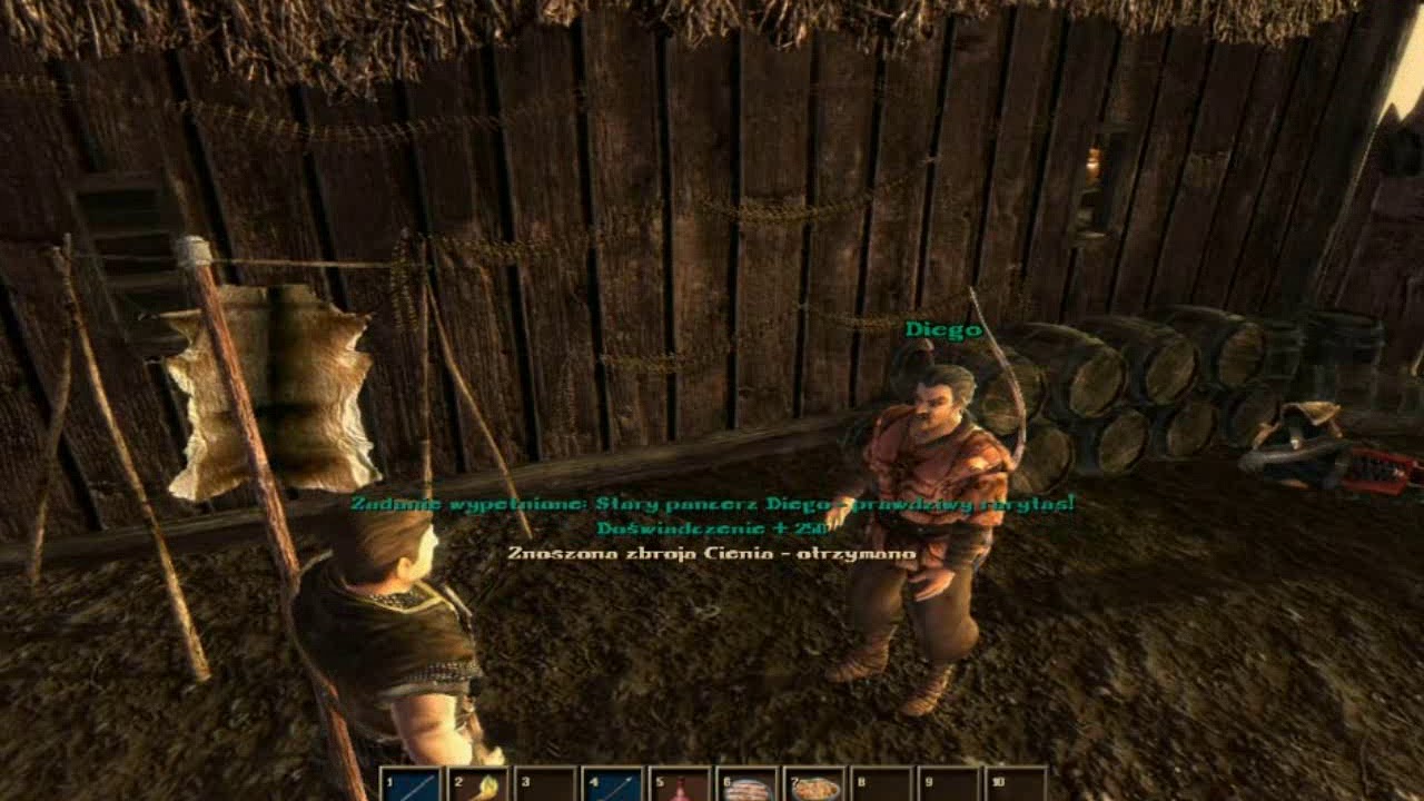 gothic 3 jak zdobyc pancerz na począdku gry odc1