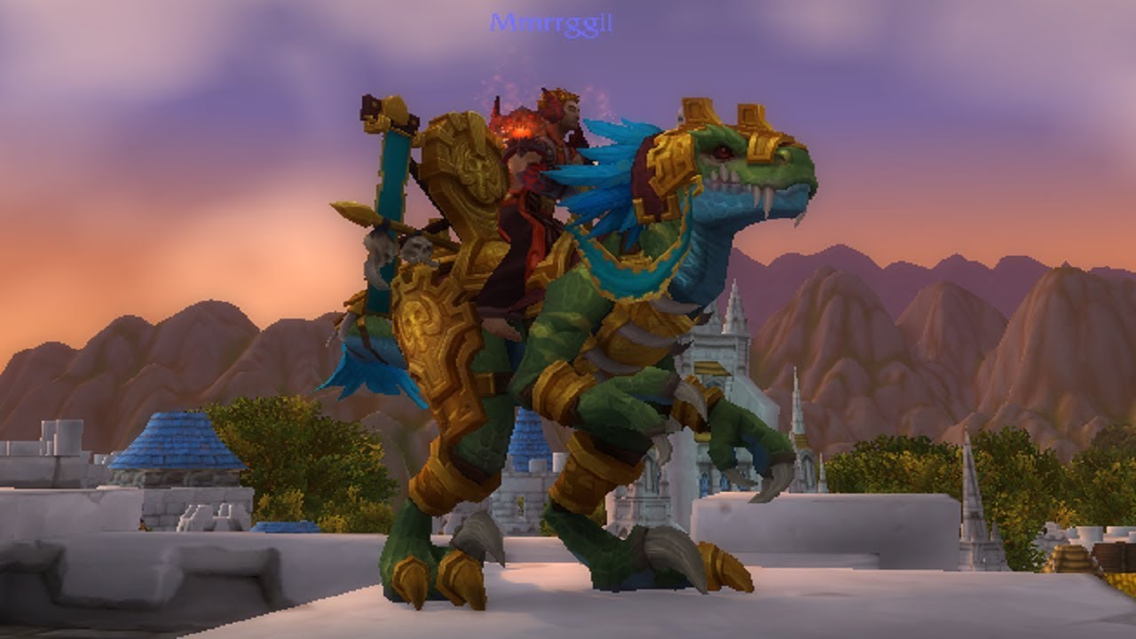 Use Opposite Faction's Battle for Azeroth/Allied Race Mounts!