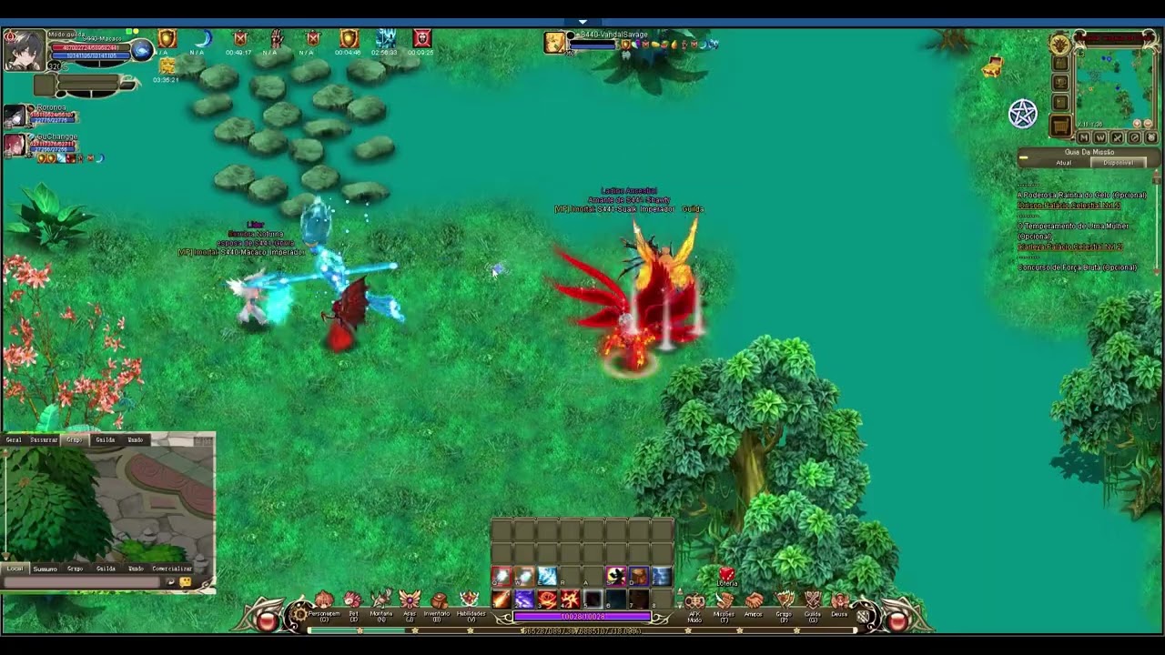 Asa De Cristal - Entrega s440 - s443. PvP com sacer de set 360 Pve