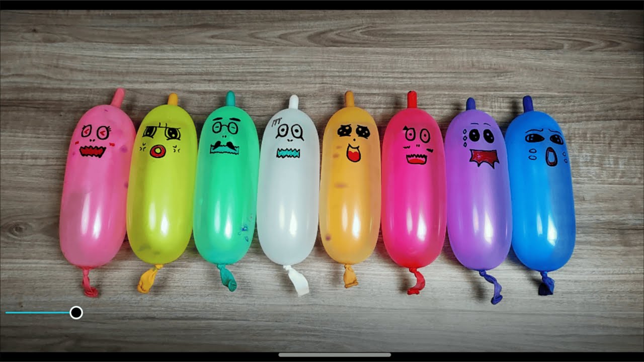 Making Slime with Funny Balloons - Satisfying Slime video #3