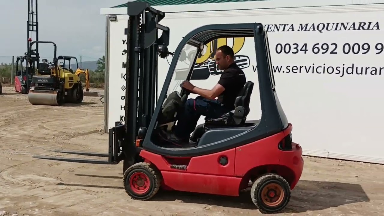 CARRETILLA ELEVADORA LINDE H16D USADA EN VENTA