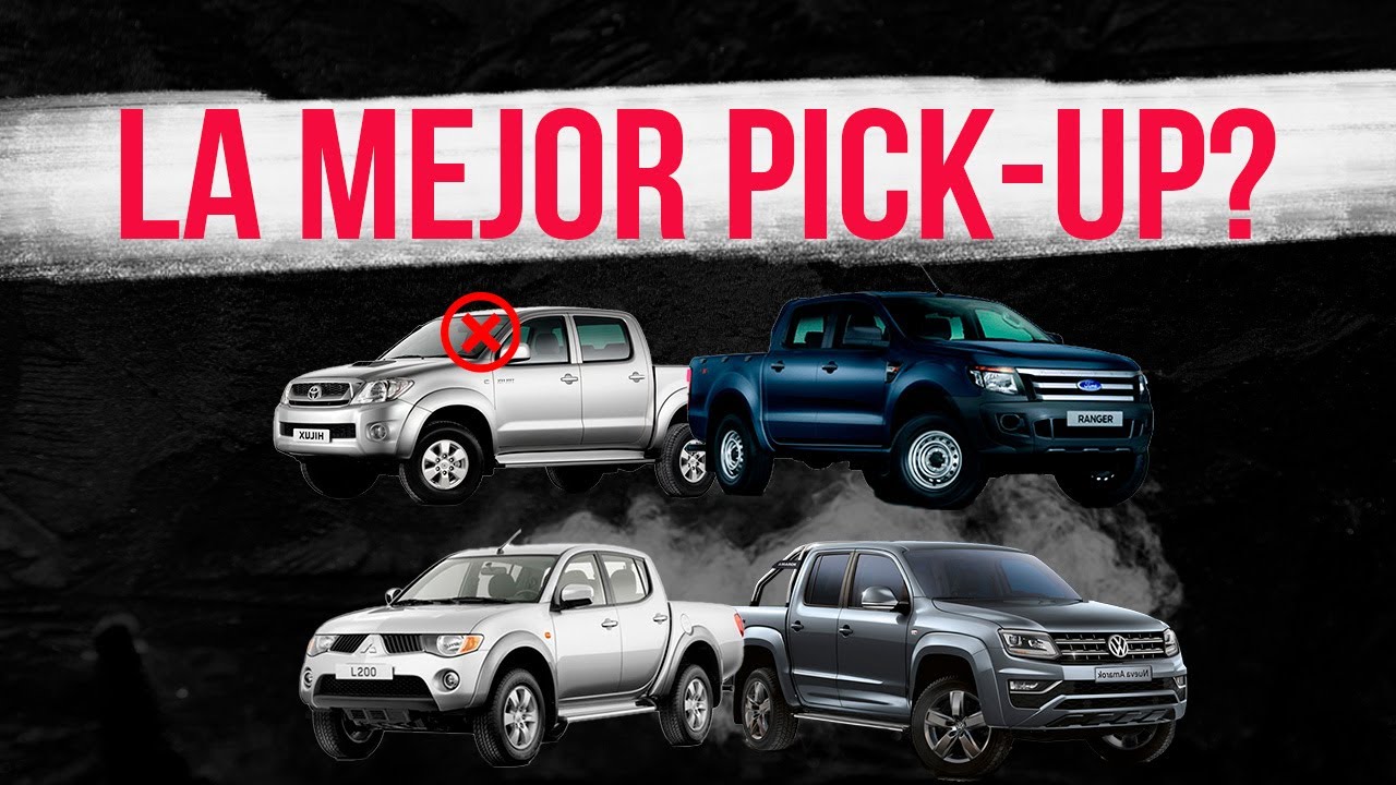 Las MEJORES CAMIONETAS USADAS para comprar (pick-ups medianas)