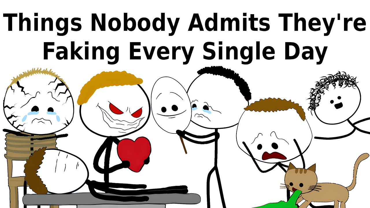 Things Nobody Admits They're Faking Every Single Day