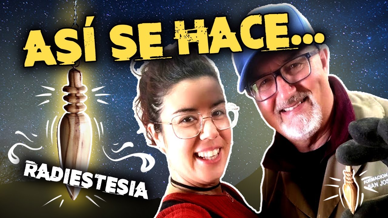 COMO HACER un PÉNDULO para RADIESTESIA - Aprender radiestesia fácil