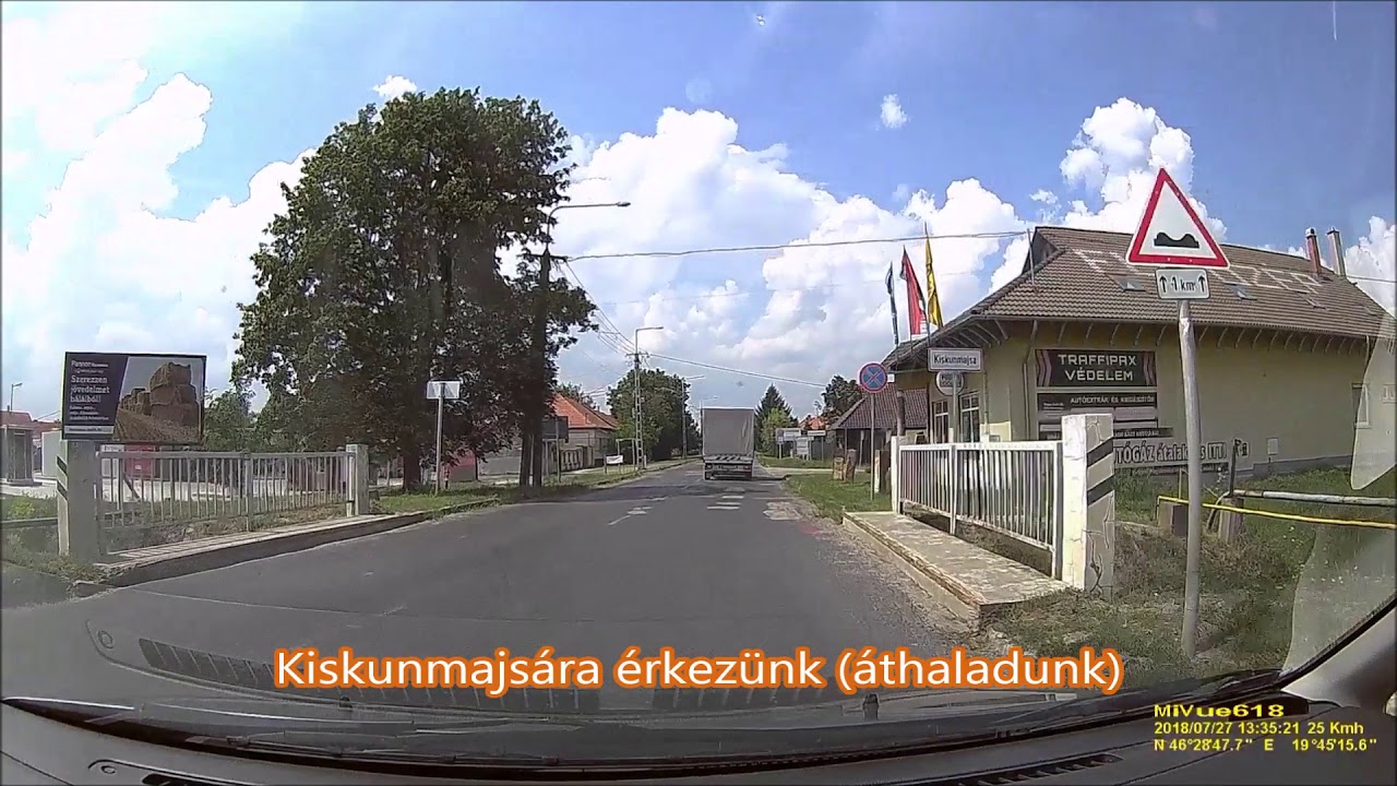 Fedezzük fel Bács-Kiskun megye 7.rész, Kiskunmajsa (Úti-videó) 2018.07.27.