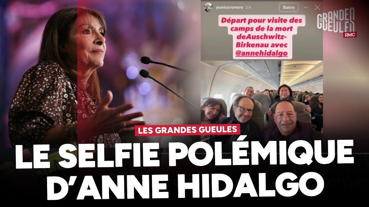 Avion pour Auschwitz : le selfie polémique d'Anne Hidalgo