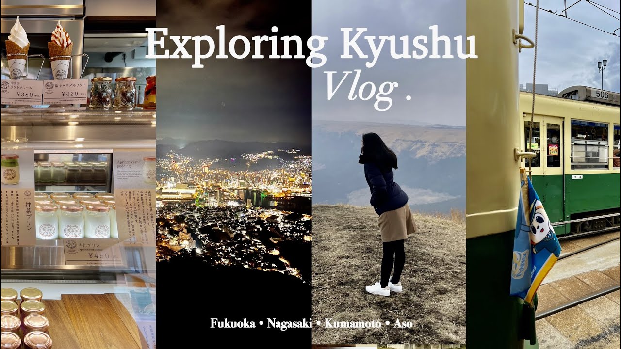 Explore the Best of Kyushu: Visiting Mt. Inasa & Mt. Aso for Breathtaking Views and Delicious Eats!