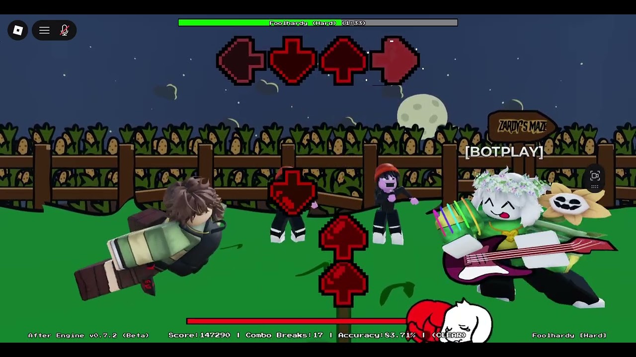 Foolhardy!!! (game: project: afternight) Azzy VS Chara!!!