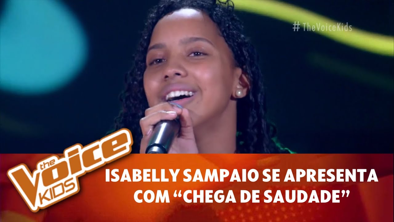 THE VOICE KIDS: Isabely Sampaio cantou 