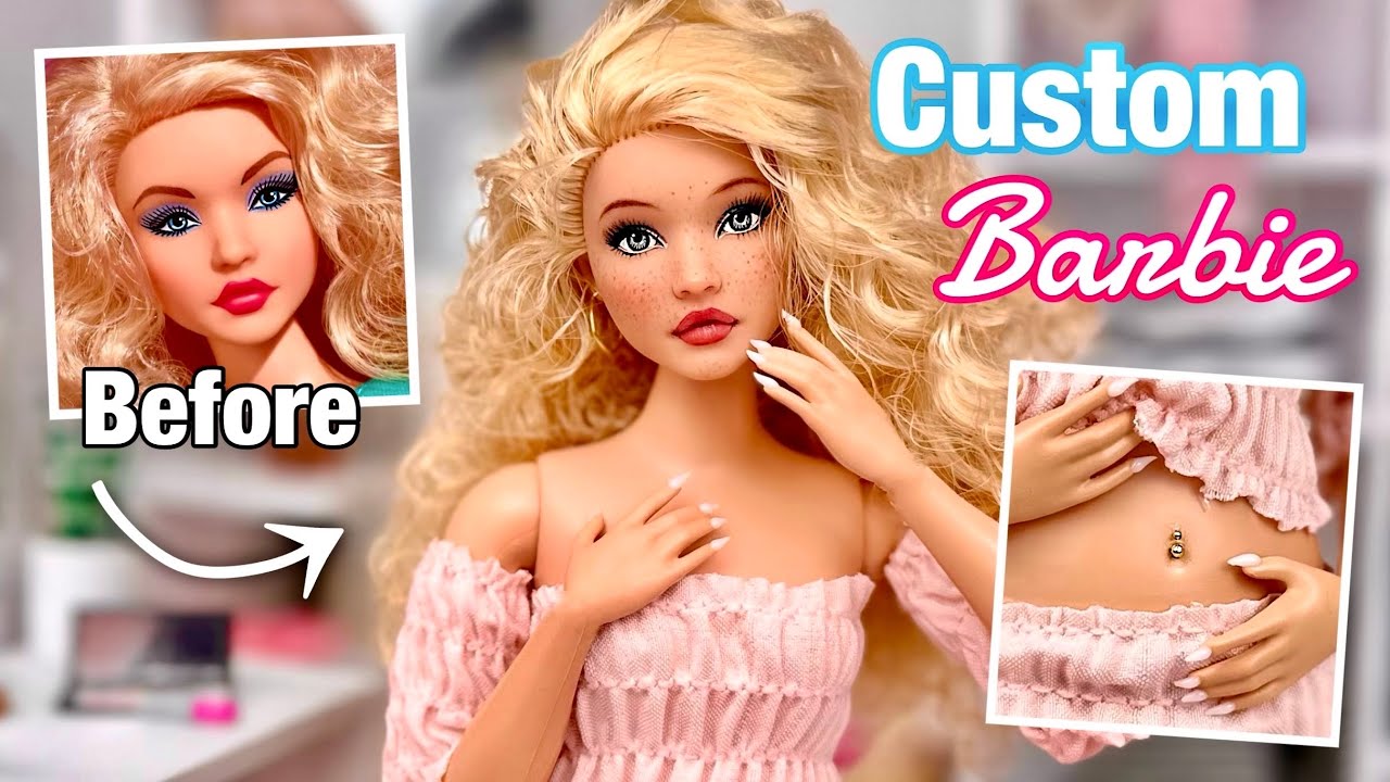 Самая реалистичная кукла Барби, сделанная на заказ! + Etsy Haul
