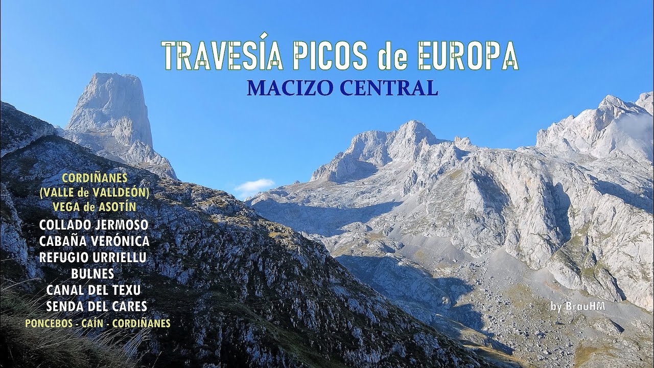 Travesía circular de cuatro días por el Macizo Central de Picos de Europa