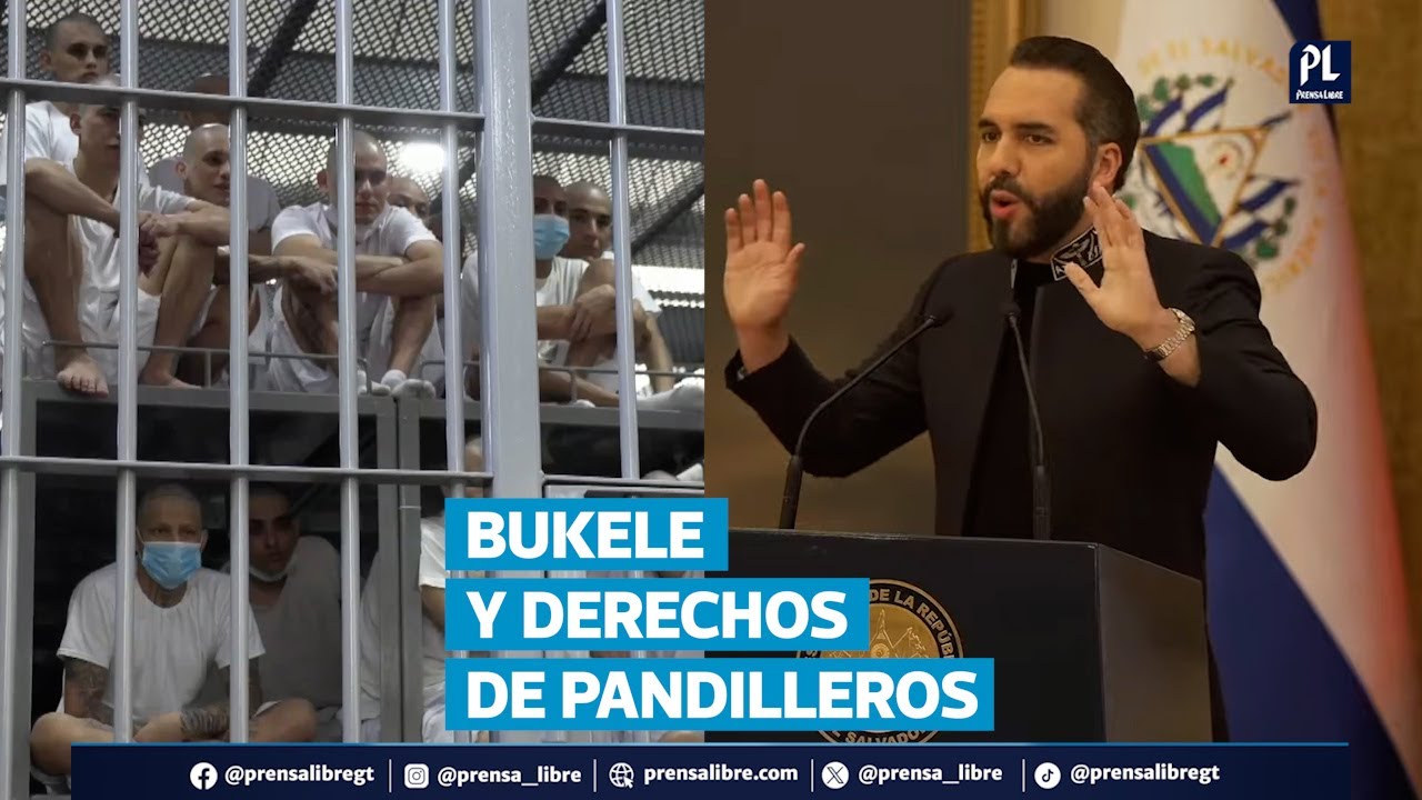 Bukele dice que pandilleros tienen derechos humanos, pero critica la falta de apoyo a las víctimas
