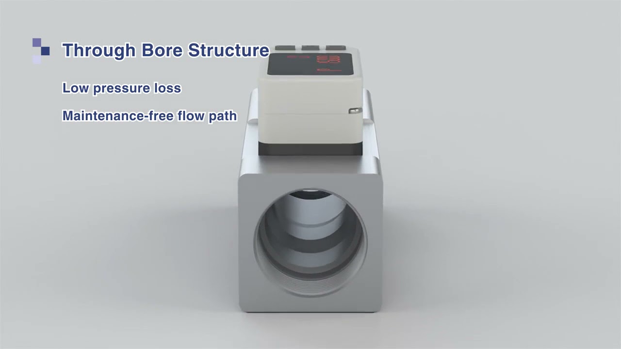 SMC PF3A7 Digital Flow Switch | Large Flow Measurement