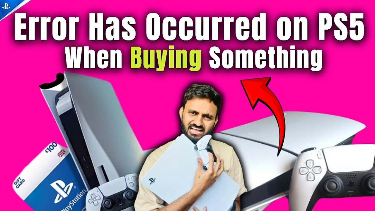 How to Fix an Error Has Occurred on PS5 When Buying Something ⚡#playstation5 #ps5