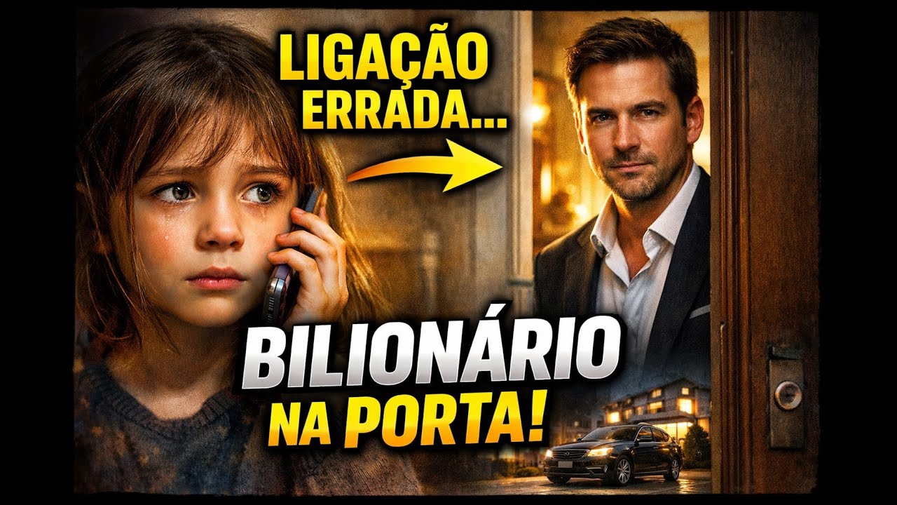 Garotinha liga para o número errado — minutos depois, um bilionário aparece na porta