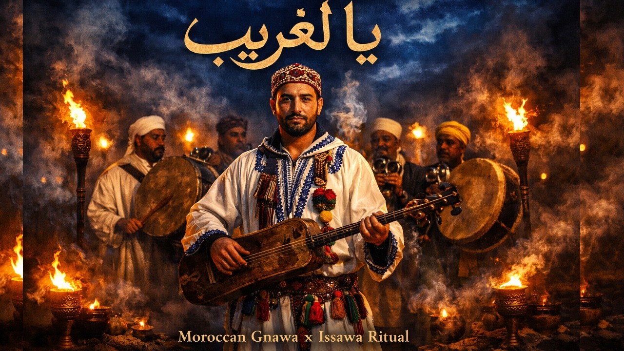 يا لغريب – حضرة عيساوية كناوية 🔥 Gnawa Issawa Ritual Music 2026