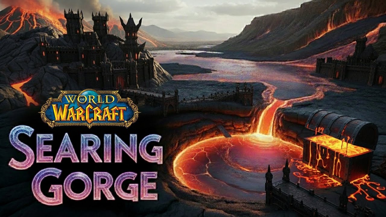I Found Secret Treasure Chest In WoW Searing Gorge!
