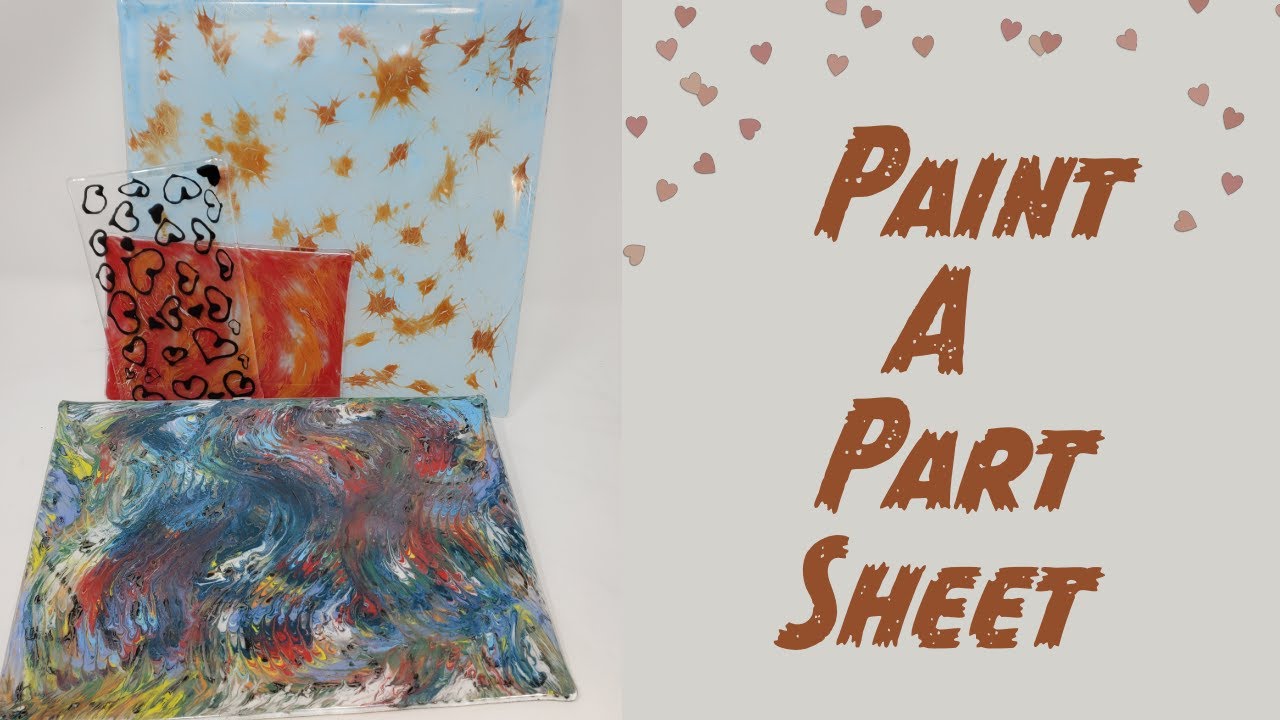 Glassline Fused Glass: Painting Part Sheets