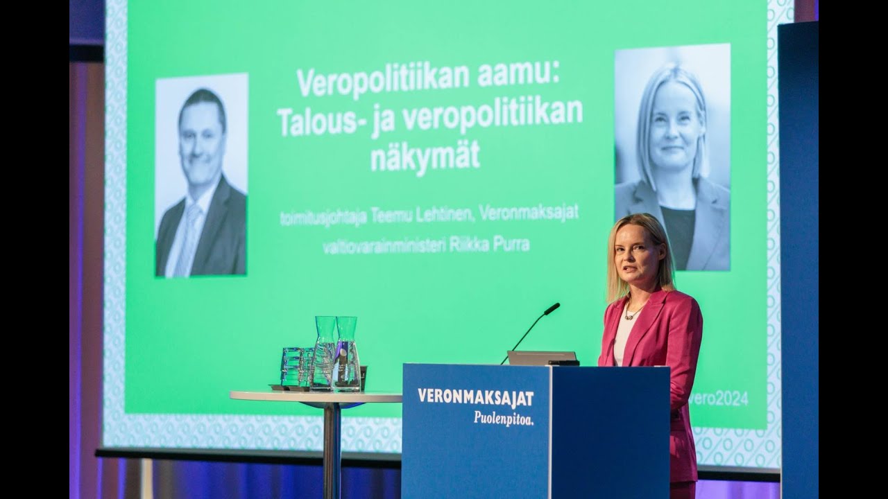 Vero2024 veropolitiikan aamu: Talous- ja veropolitiikan näkymät